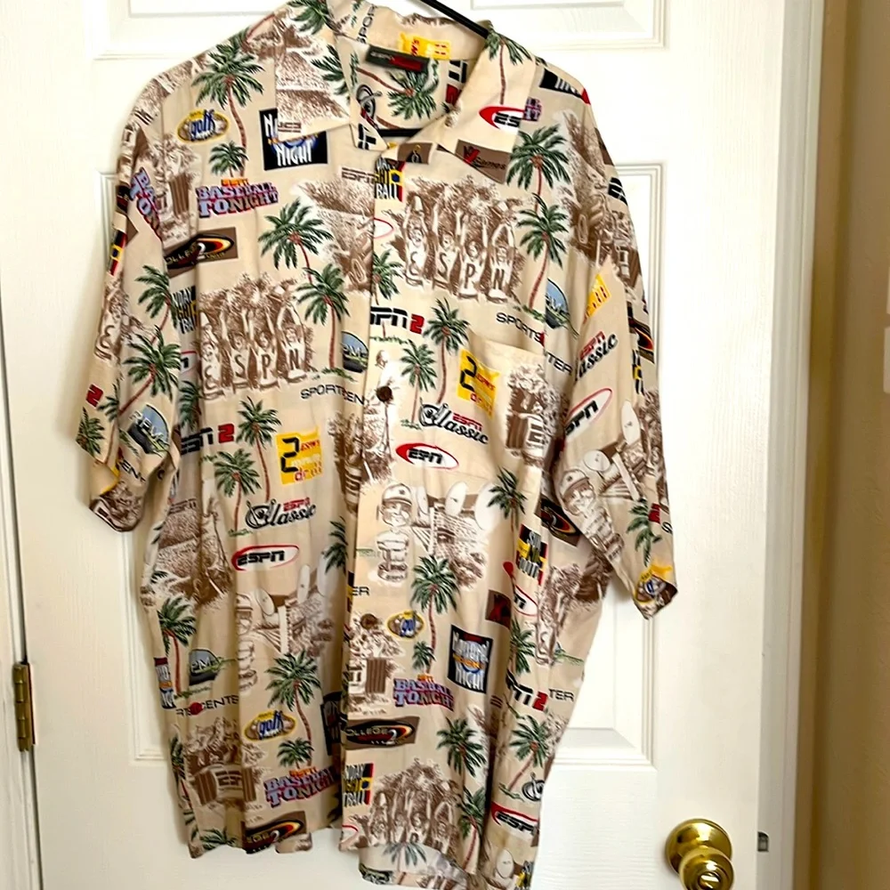 ESPN vintage sporty men’s shirt, XL - Picture 1 of 3